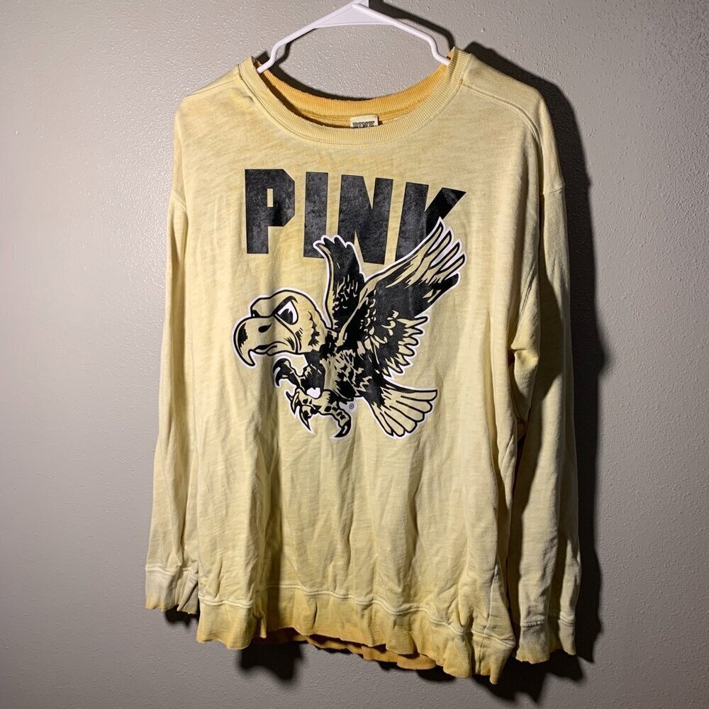 🏈Iowa Hawkeyes🏈 Victoria's Secret, 5th & Ocean lightweight crewneck sweatshirt